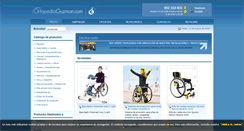 Desktop Screenshot of ortopediaguzman.com
